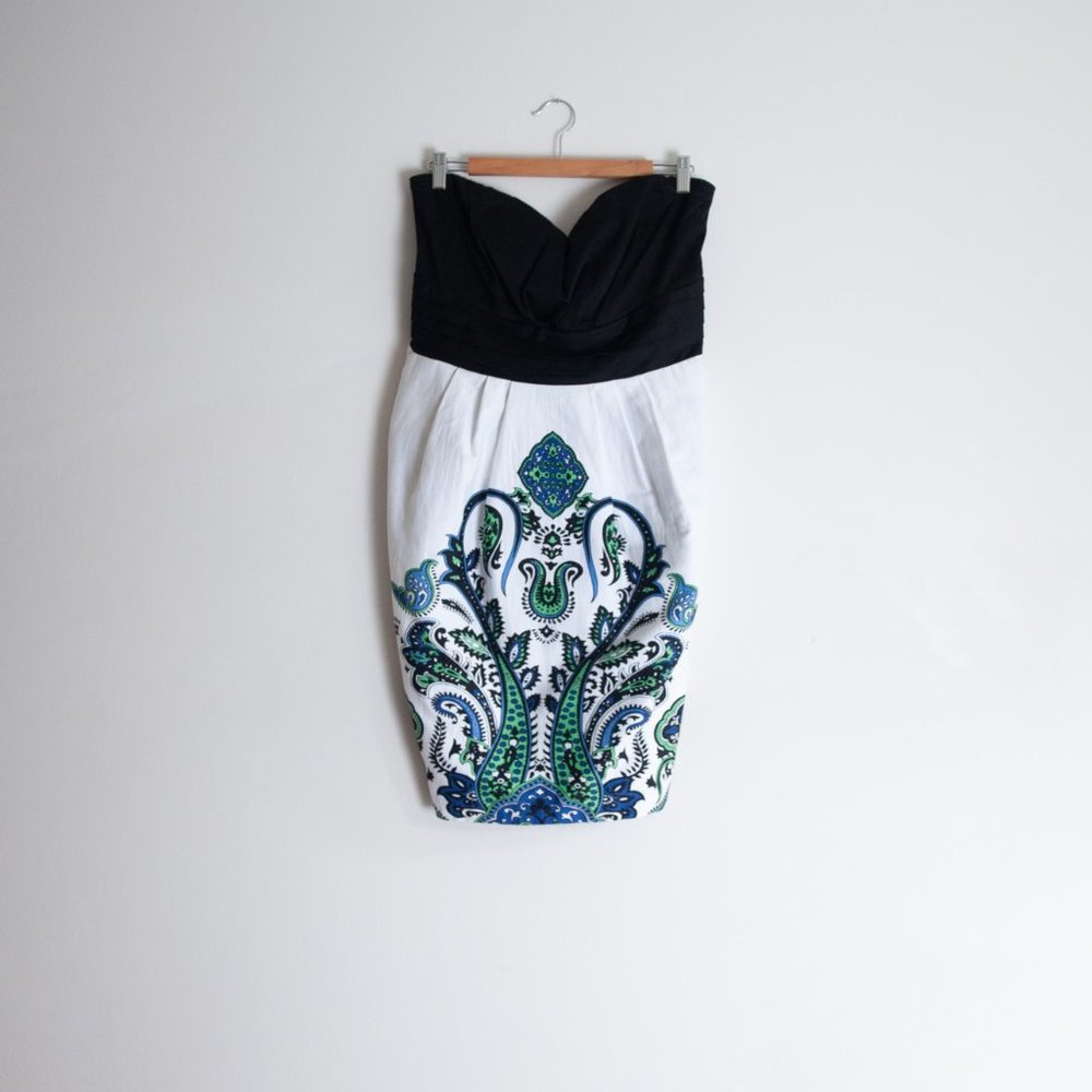 SNAP | STRAPLESS DRESS